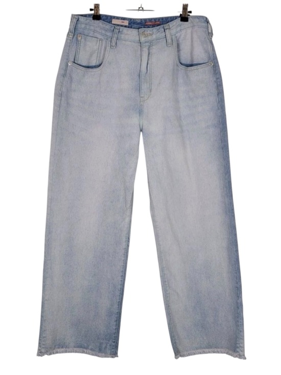 Anthropologie Denim - Anthropologie Pilcro The Joey light wash raw hem relaxed jeans size 31 Petite